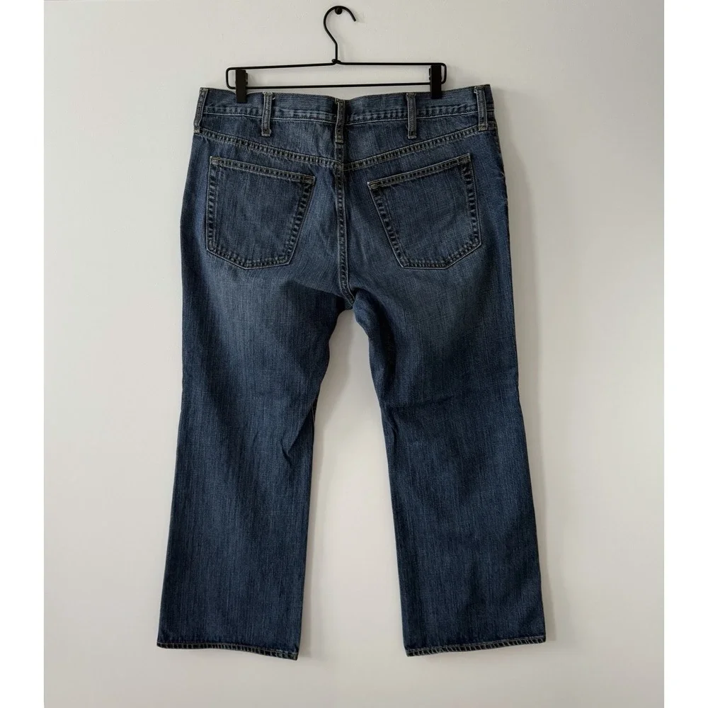 Old Navy Bootcut Jeans Mens 38x30 Medium Wash Cotton Denim